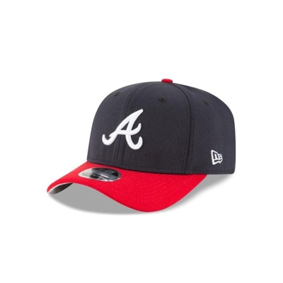 Sapca New Era Atlanta Braves MLB OTC Stretch Snap 9FIFTY Snapback - Albastri